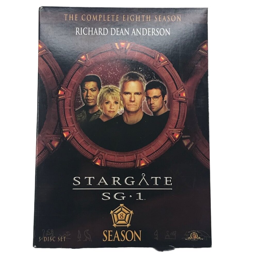 Stargate SG 1 DVD Season 8 Complete Preowned Excellent Condition